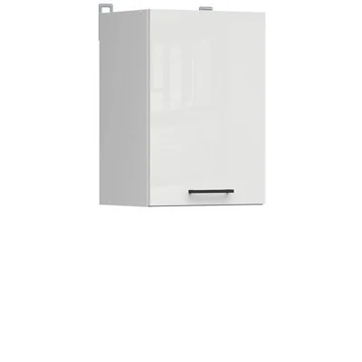 Wall cabinet JUNONA LINE G1D/40/57LP BRW chalk gloss